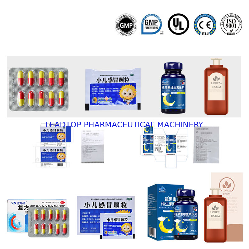 Vertical Load Automatic Carton Box Packing Machine Small Product Bulb Bar Soap