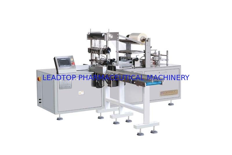 CE Automatic Vertical Cellophane Wrapping Machine / Over Wrapping Machine