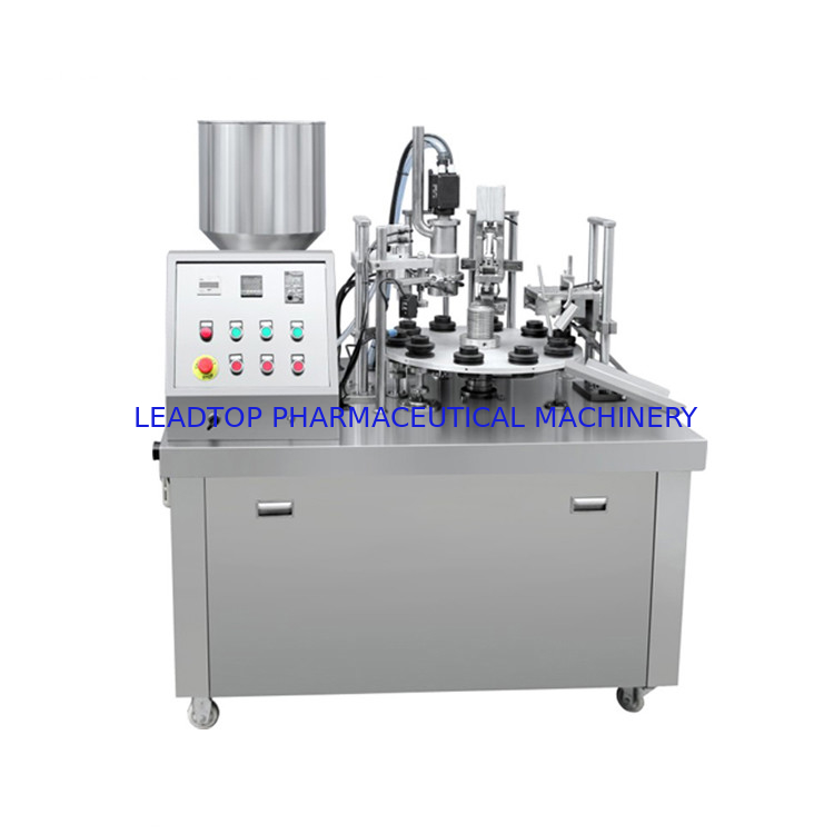 Auto Plastic Laminated Tube Filling Sealing Machine 1.2kw AC220V Single Phase 50/60HZ