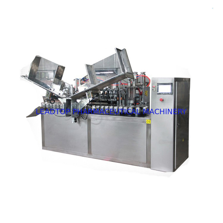 Fully Automatic Tube Filling Sealing Machine 3kw For Cosmetic Cream Products