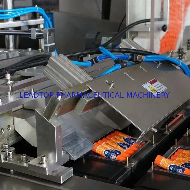 Lip Balm Stick Blister Packing Machine Toothbrush Battery Automatic 12KW