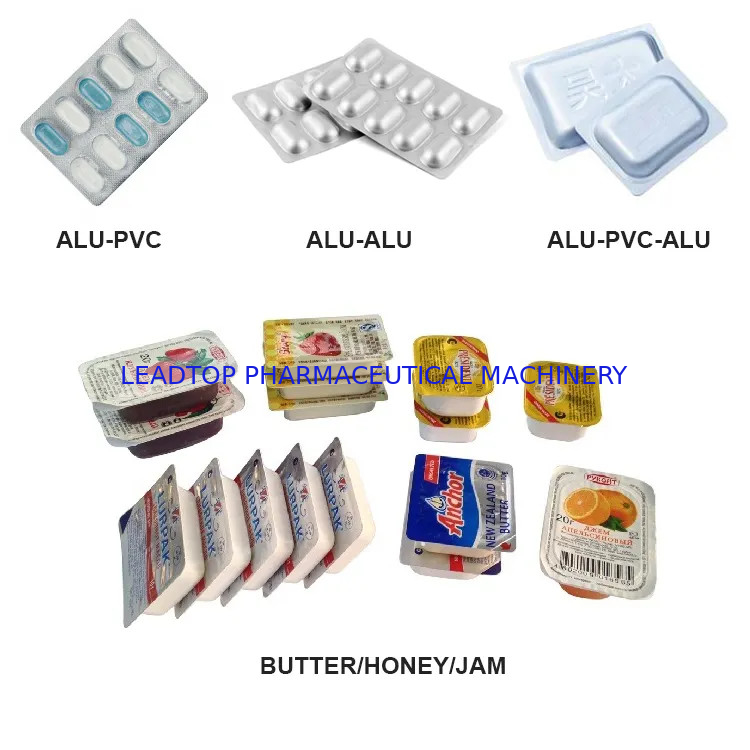DPP Series Pill Blister Packing Machines High Speed Automatic Liquid Tablet Capsule