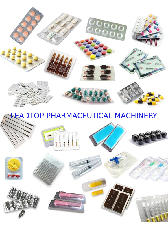 Automatic Capsule Blister Packing Machine Pill / Tablet 4950*740*1700 40mm