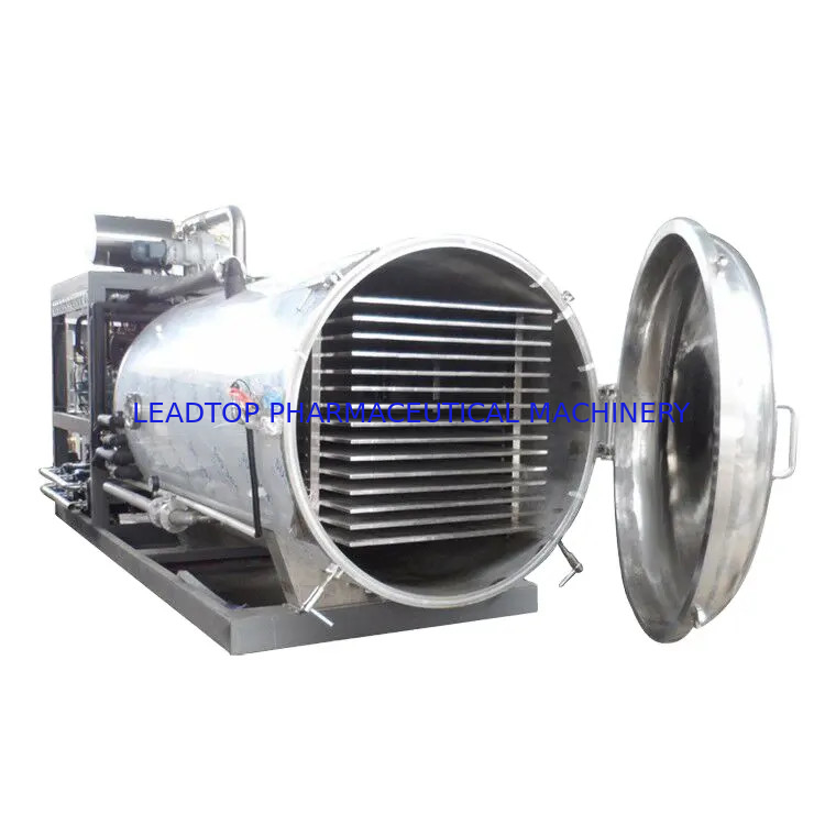 Drying Machine Food Freeze Dryer Pet Food/Fruits Freeze Dryer 200kgs Capacity Milk Powder Freeze Drying Equipment