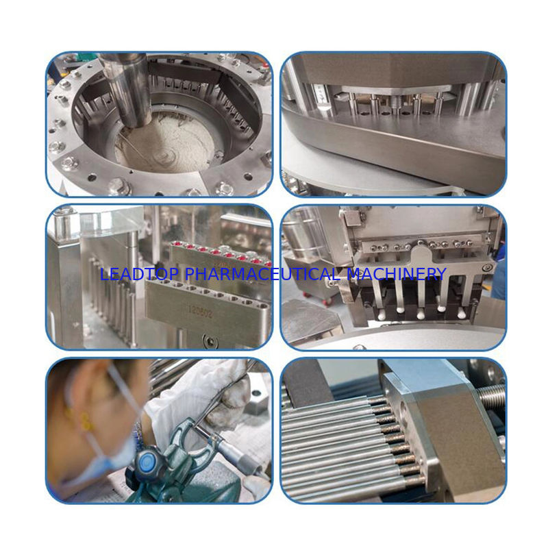 Fully Automatic Capsule Filling Machine 1500/min 5KW Power 1100kg Weight Voltage 220/380V