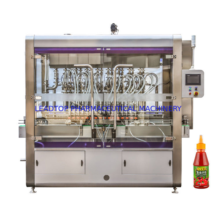 700 Kg Weight Rotary Automatic Liquid Bottle Filling Machine 6 Kw Power Consumption CE Certified