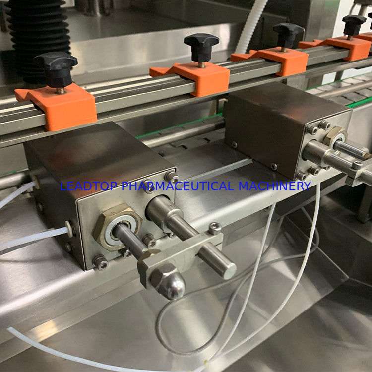 16-Nozzle Rotary Liquid Bottle Filler With 50-5000ml Capacity CE/GMP/SGS/BV Certified