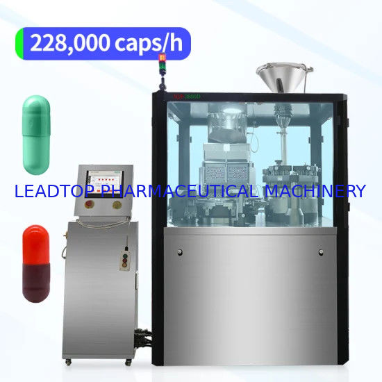 220/380V 24000 Capsules/min Capacity Gel Capsule Filling Machine Customized Voltage
