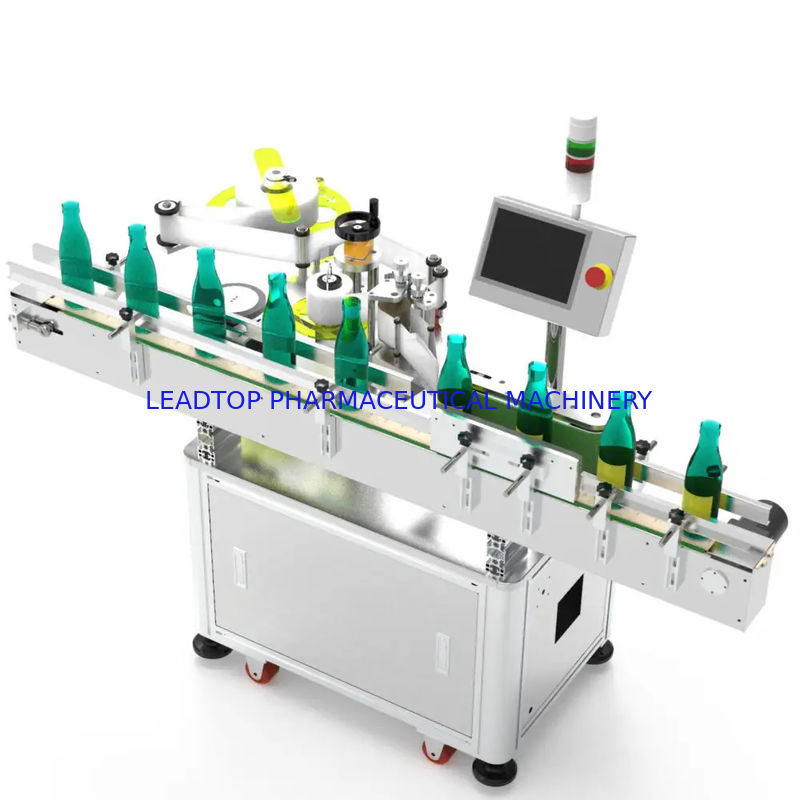 Labeling With 10-200 PCS/Min Running Speed Label Applicator Machine And 75mm Coil Diameter