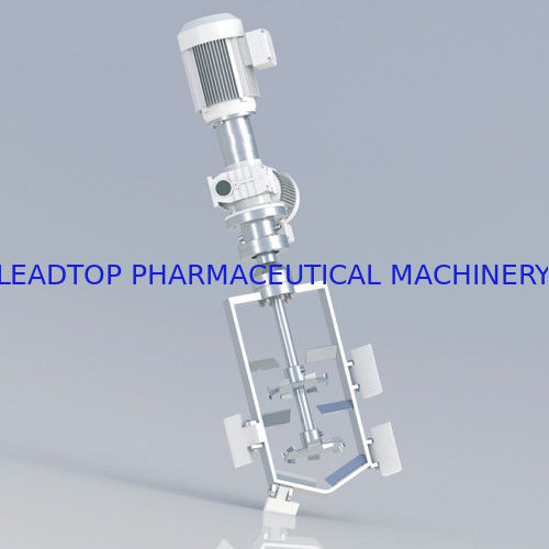 High Shear Low Speed Models 316L Stainless Steel Mechanical Stirrer For Emulsifying Cosmetics In FDA GMP Compliant Design