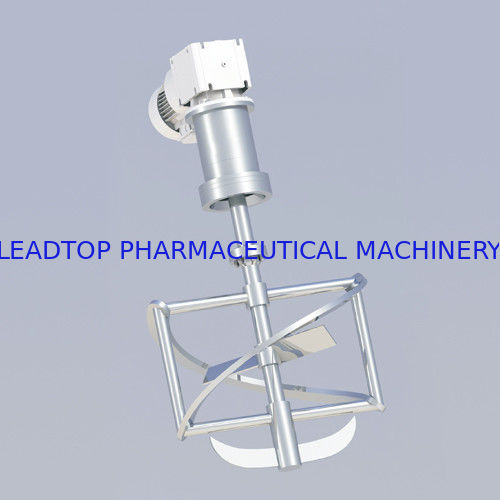 High Efficiency Mechanical Agitator for Food/Pharma/Chemical Industries 316L Stainless Steel Corrosion Resistance FDA GMP Compliant High Shear Low Speed Models Available