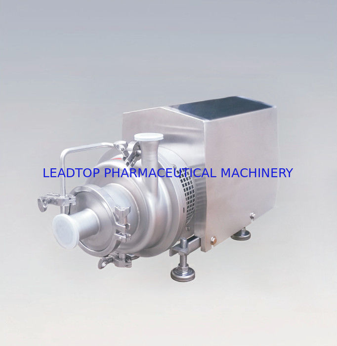 Agitator Mixer Type 316L Stainless Steel Self-Priming Pump For Sensitive Fluids In Biopharma Dairy And Cosmetic Manufacturing