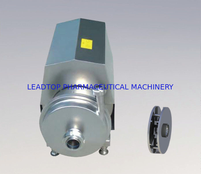 Stainless Steel 316L Sanitary Flat Vane Pump CIP SIP Compatible Low Shear Design for Pharmaceutical Food Beverage Industries