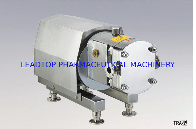 Heavy Duty Industrial Cam Rotor Pump Abrasion Resistant Stainless Steel Construction Dry Run Capability For Wastewater Oil Lubricants Transfer