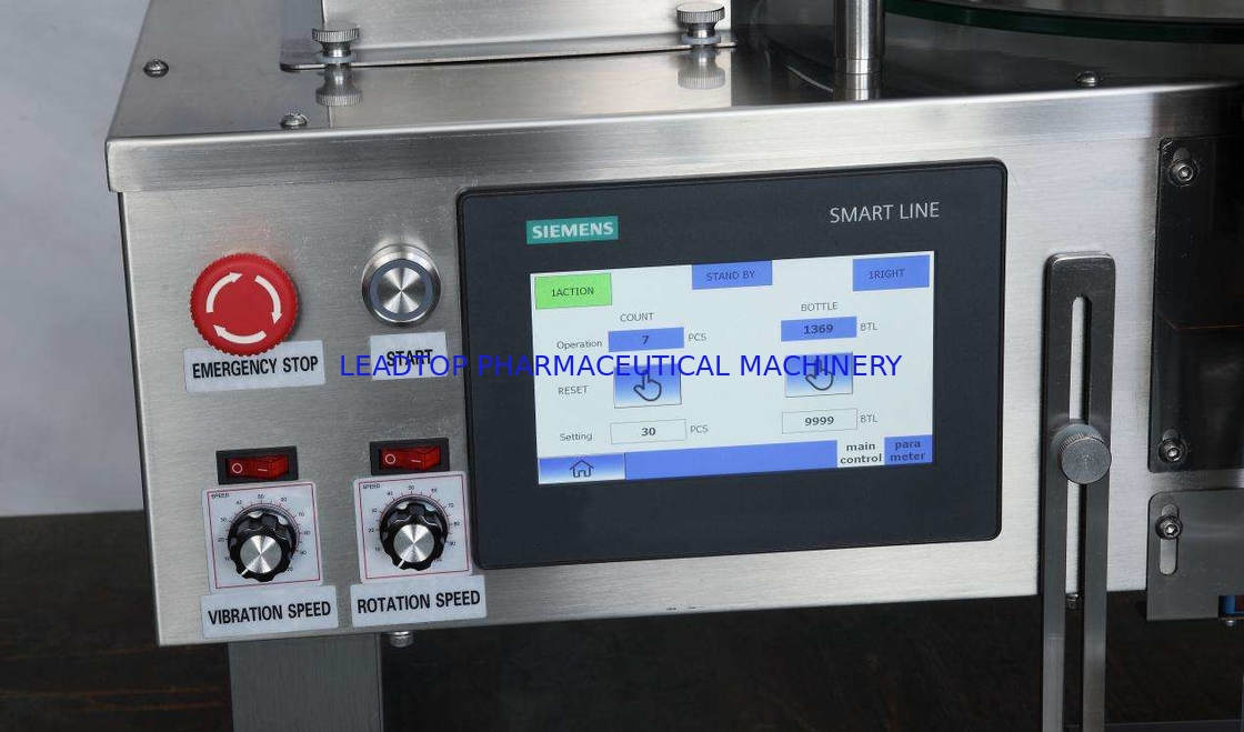 2-9999 Pcs/bottle Filling Range Automatic Tablet Capsule Counting Machine Up To 15 Capacity for Pharmaceutical Industry