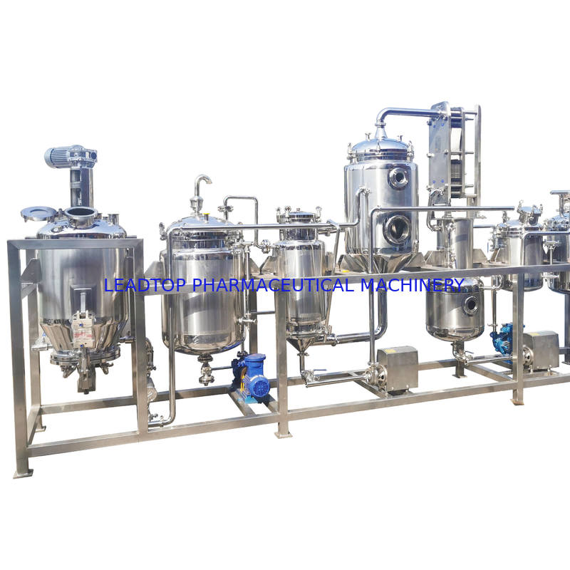 Industrial Herb Extraction Equipment with Temperature Range Room Temperature-200C and Frequency 50Hz/60Hz