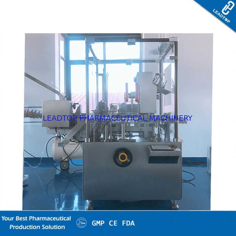 Vertical Interval Auto Cartoner Machine Pharmaceutical Blister Sachet Bottle Tube