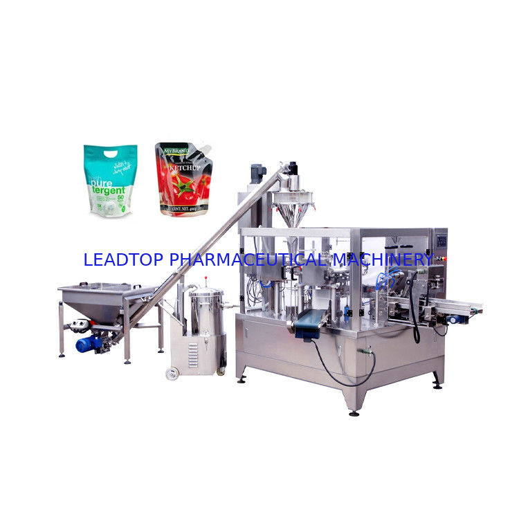 PE Premade Pouch Filling Sealing Packaging Machine