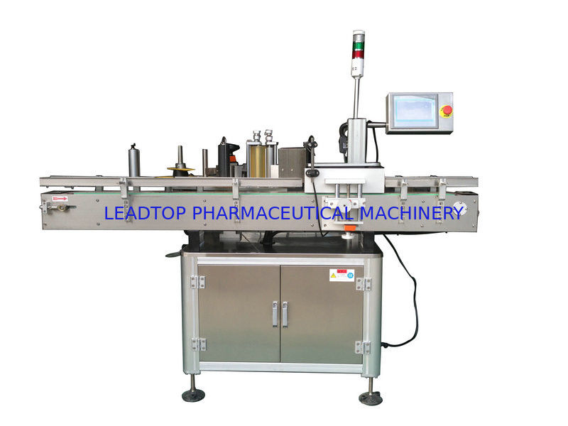 PLC Round Bottle Stainless Steel 304 Automatic Labeling Machine With 10-200 PCS/min