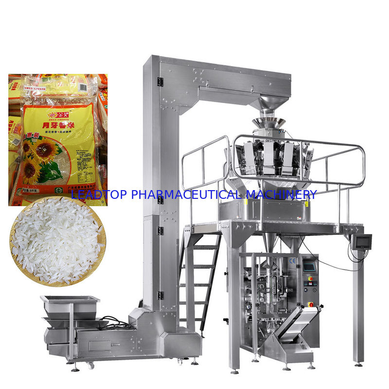 3.0Kw Puffed Food Multihead Weigher Packing Machine