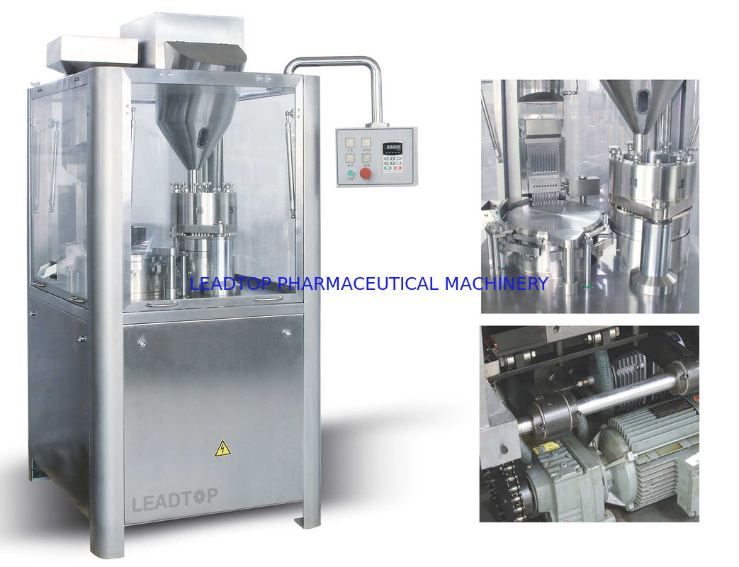 Pharmaceutical Capsule Filling Machine Stainless with PLC Control