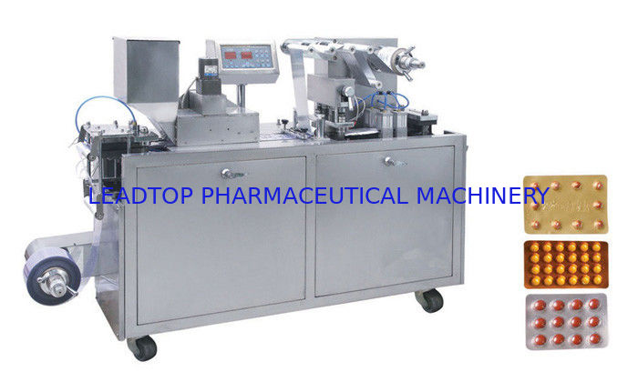 Small Pharmaceutical Capsule Blister Packing Machine With Plate Type