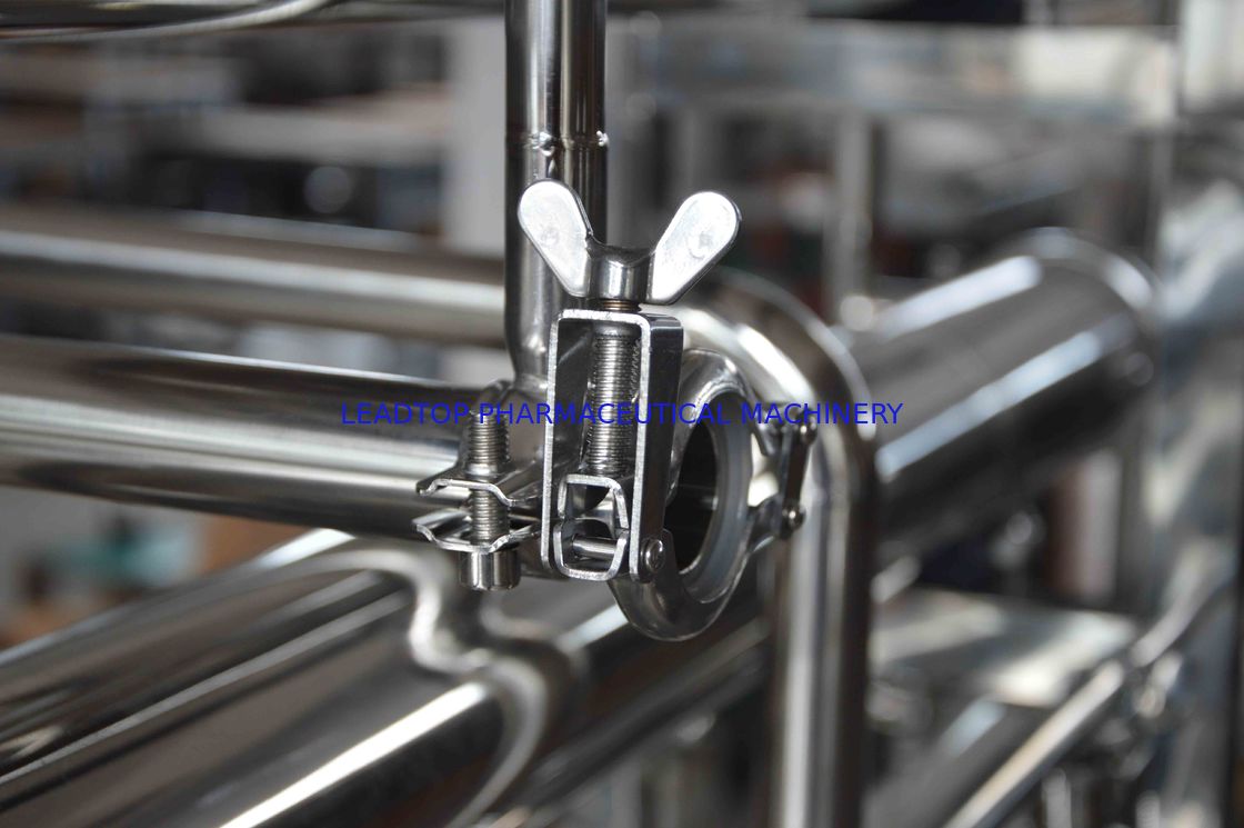 Stainless Steel Double RO Water Purification Machines AC220V / AC380V