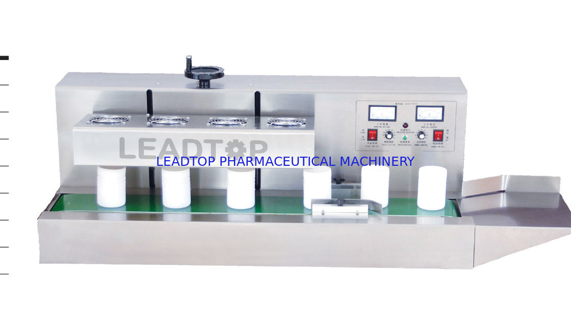 Air Cooling Automated Packaging Machine Aluminum Induction Sealing Machine For Pesticides