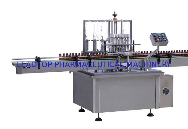 Automatic Volumetric Inline Liquid Bottle Filling Machine With Siemens Control
