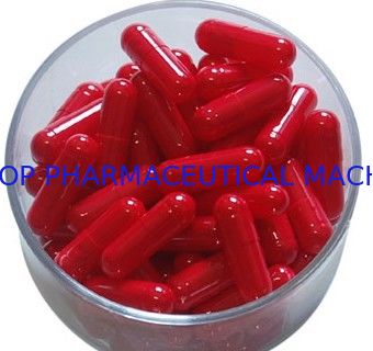 Custom Size 00 / 0 Empty Gel Capsules Pharmaceutical Capsule 11.8±0.3mm Cap Length