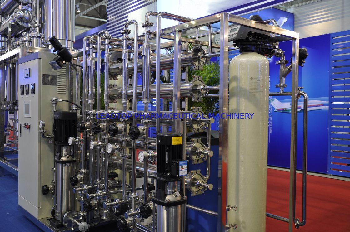 High Efficiency 1000US/CM Water Purification Machines For Pharmaceutical Use