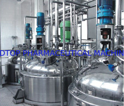 Steam Heating Vacuum Emulsifying Machine , SUS304 100L Homogenizing Mixing Equipment