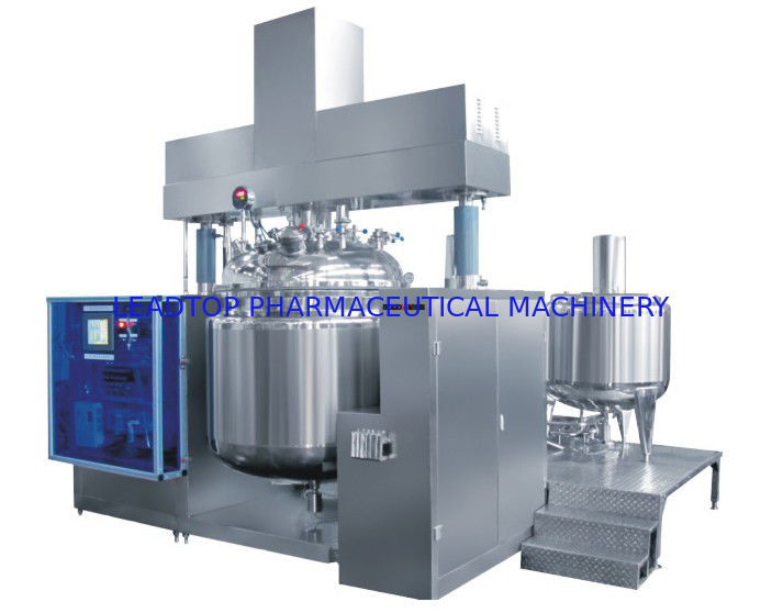 Pharmaceutical Ointment Vacuum Emulsifying Mixer With Kettle Cover
