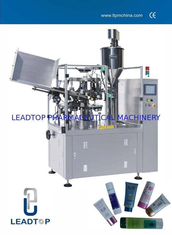 Paste Automatic Tube Filling and Sealing Machine For Aluminum Tube