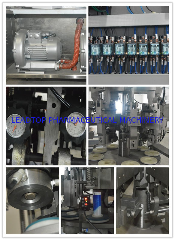 30-50 Tube Per Minute Automatic Tube Filling And Sealing Machine With PLC Control