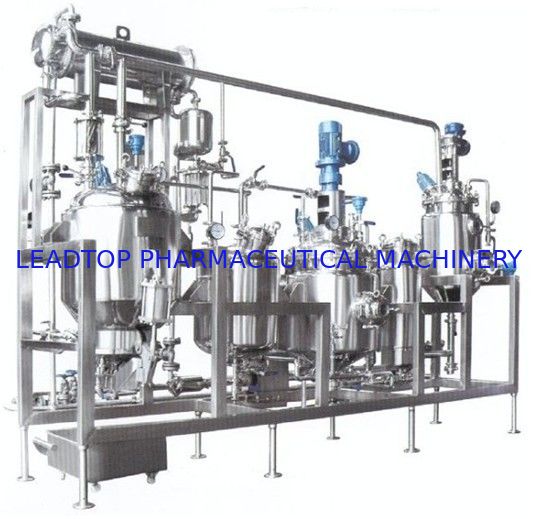 Organic Solvent / Herbal Extraction Equipment , Concentration Machine