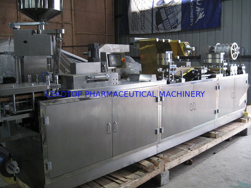Stainless Steel 304 Automatic Blister Packing Machine For Alu PVC / Alu Alu Blister