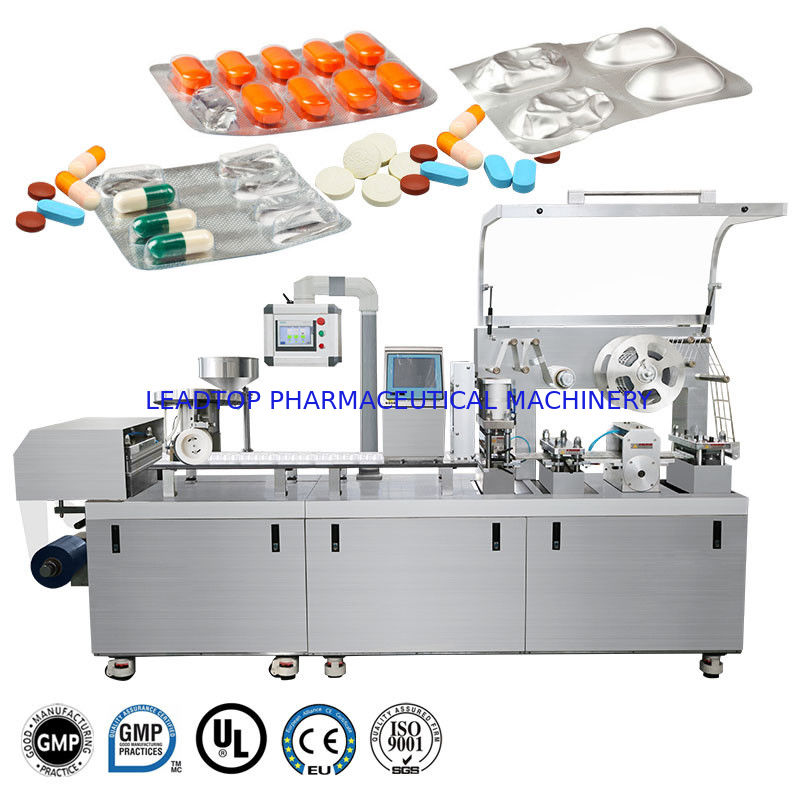 Pharmaceutical Capsule Pill Blister Packaging Equipment 10800 Plates/H