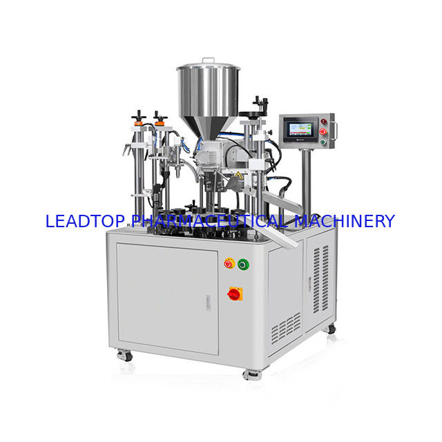 Ultrasonic Automatic Tube Filling And Sealing Machine For Cosmetic Ointment