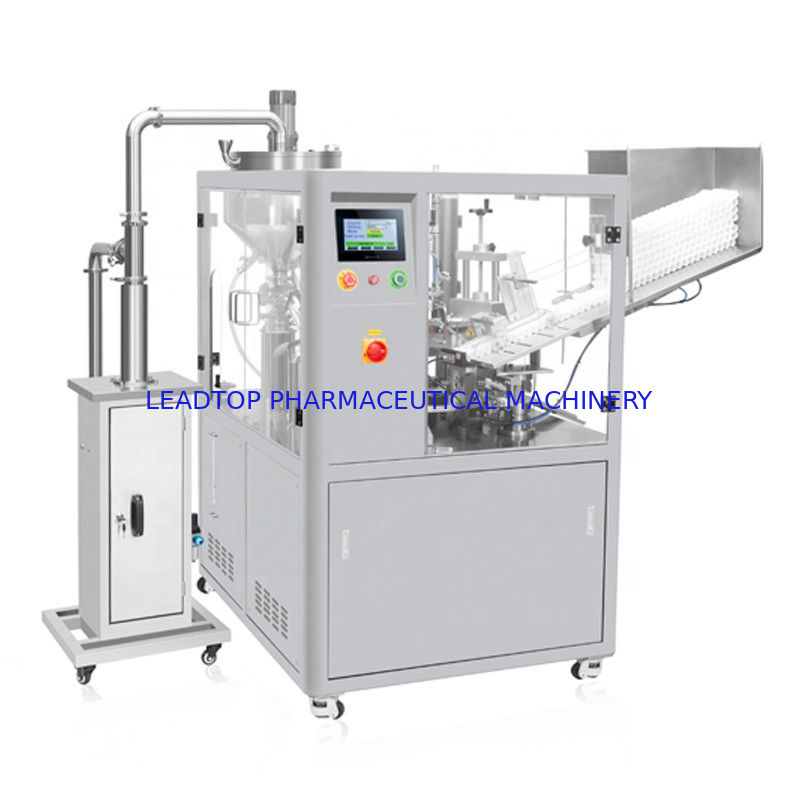 60pcs/Min Dia 5mm Soft Tube Filling Machine 1.5kw For Cosmetic Cream