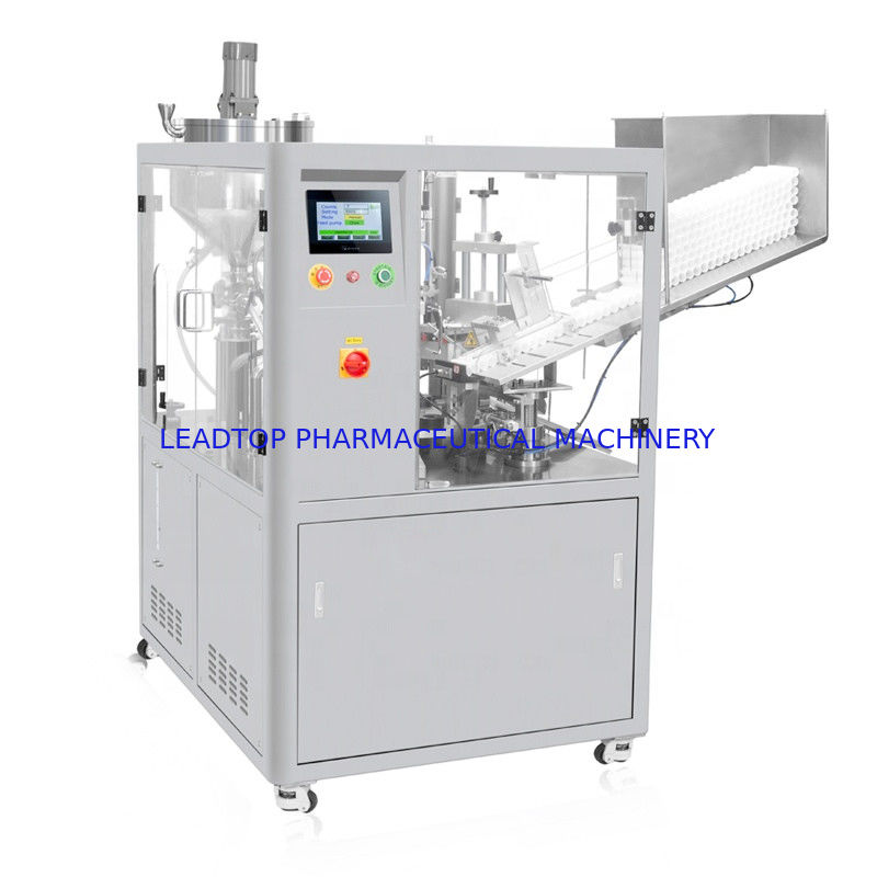 60pcs/Min Dia 5mm Soft Tube Filling Machine 1.5kw For Cosmetic Cream