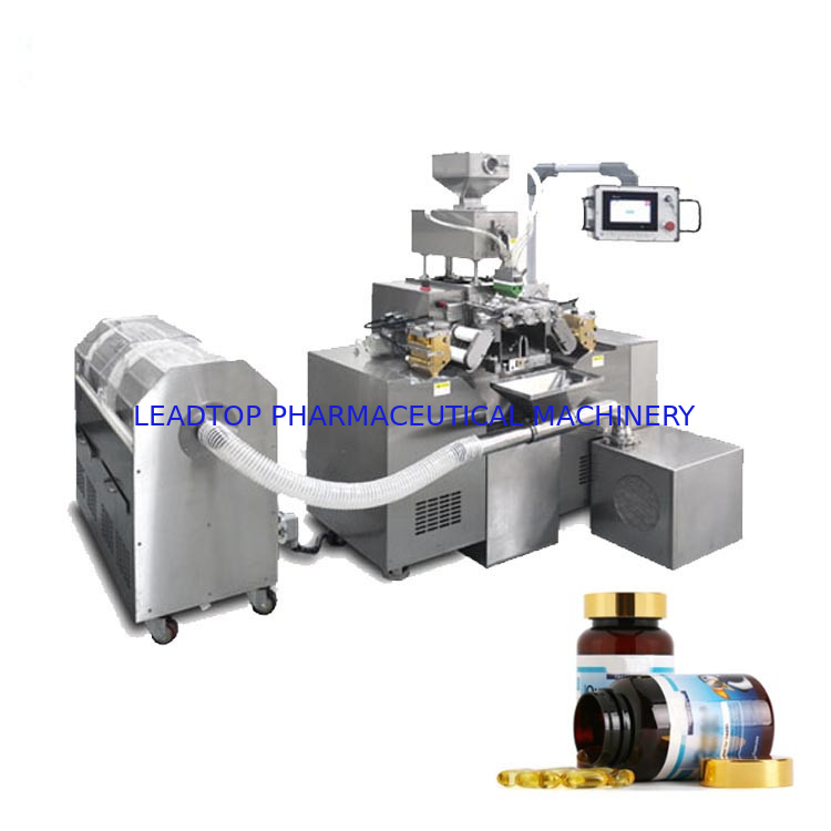 Laboratory Seamless Oil Softgel Gelatin Capsule Machine With 8 Pillar