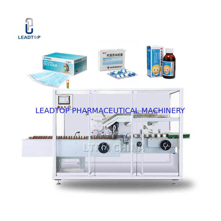 130pcs/Min Horizontal Type Automatic Cartoning Machine For Medicine Board