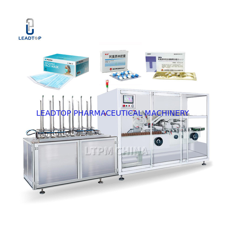 130pcs/Min Horizontal Type Automatic Cartoning Machine For Medicine Board