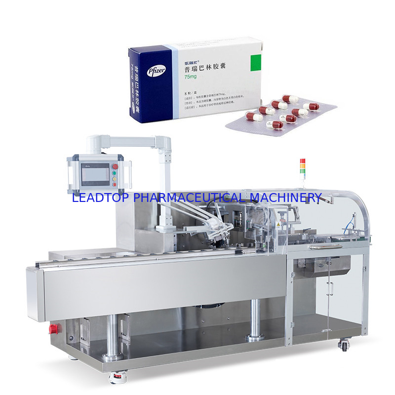 PVC Blister Horizontal Carton Box Packaging Machine 130pcs/Min