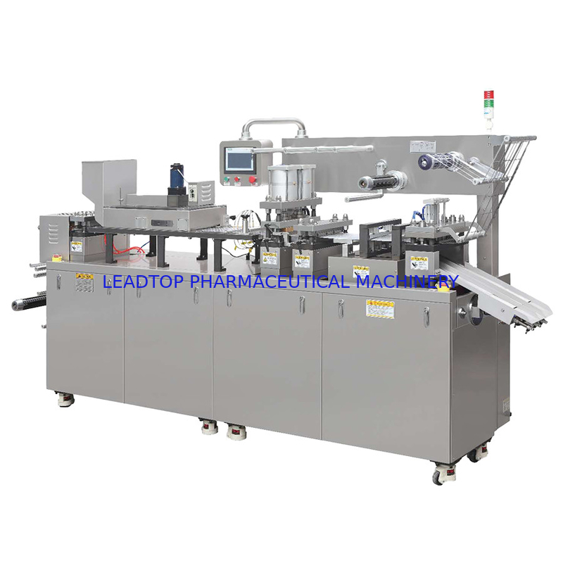 PLC Pharmaceutical Capsule Blister Packing Machine 2.2kw Touch Screen