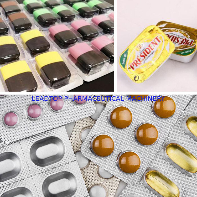Chocolate Honey Jam Blister Packaging Equipment 45 Cutting/Min