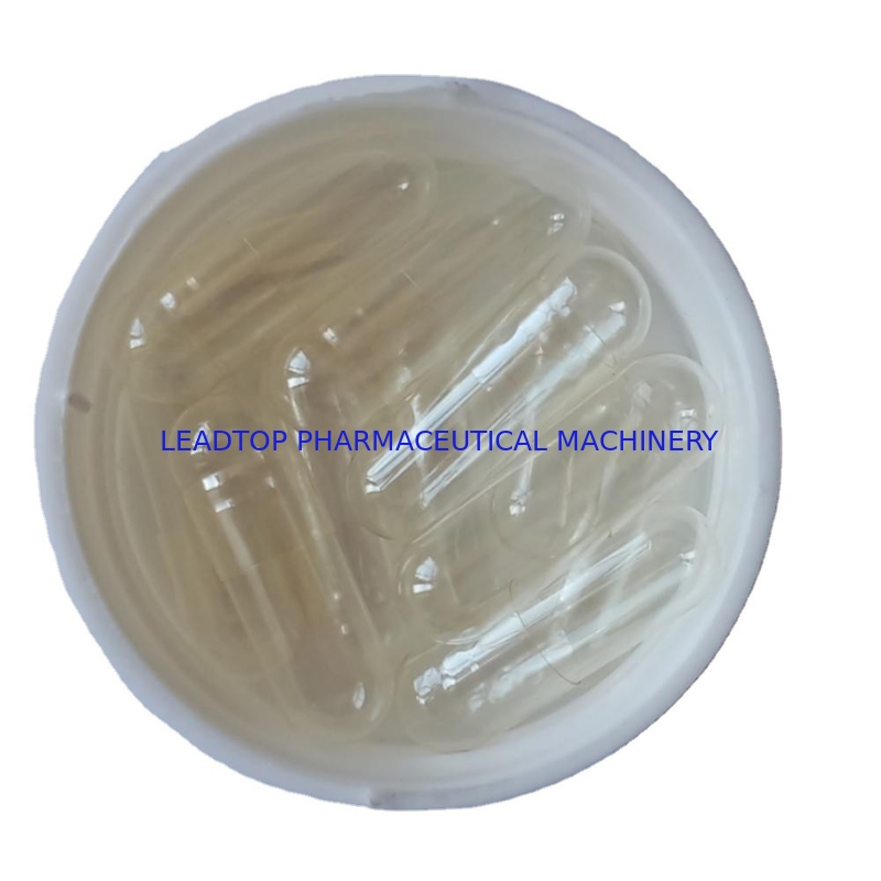 Transparent Empty Gel Capsules Size 0 Odorless Vegetable Capsule Shell