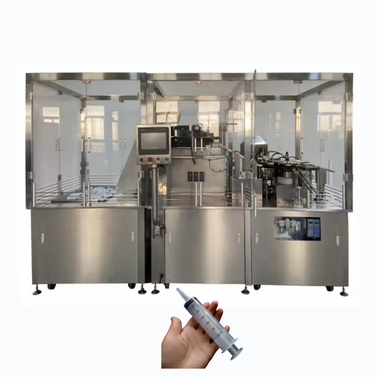 Refilled Machine 0.5-80ml Prefilled Liquid Compressed Air Syringe Filling Machine