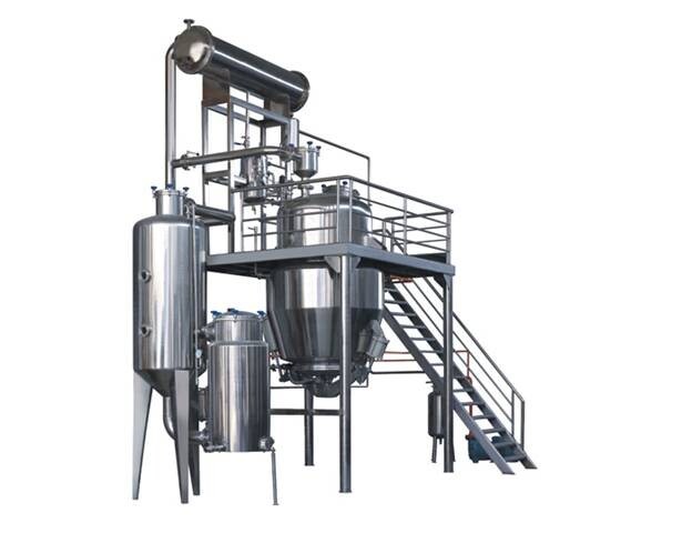Organic Solvent Herb Extraction Equipment Concentration Machine 500L
